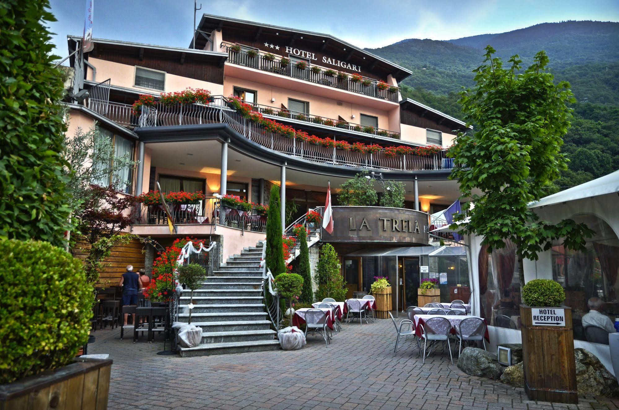 Hotel Saligari Verceia Exteriör bild